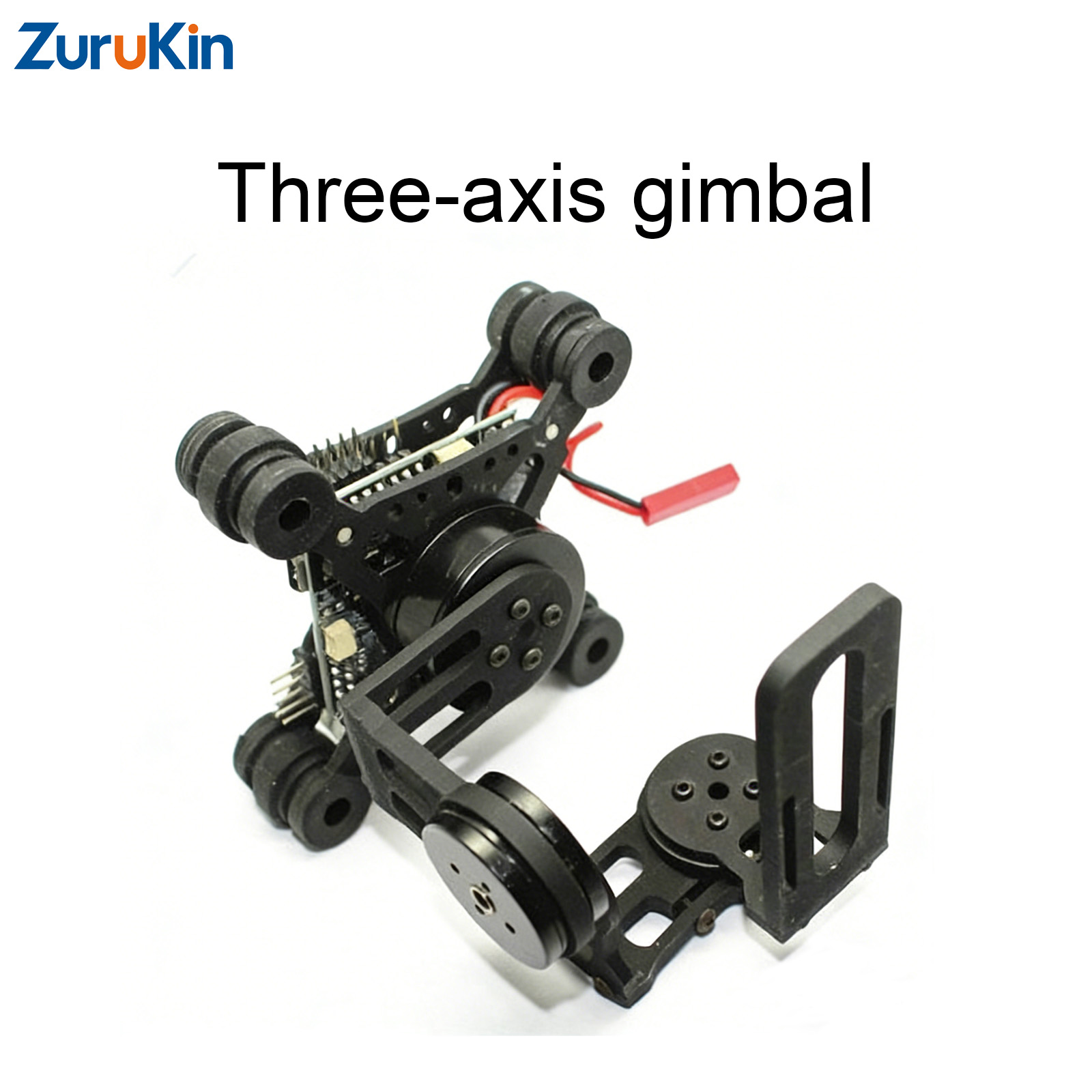 Drone Gimbal For Gopro Hero - ZuruKin 3-Achsen Bürstenloser Gimbal Hardware-Kit CNC-Aluminiumrahmen