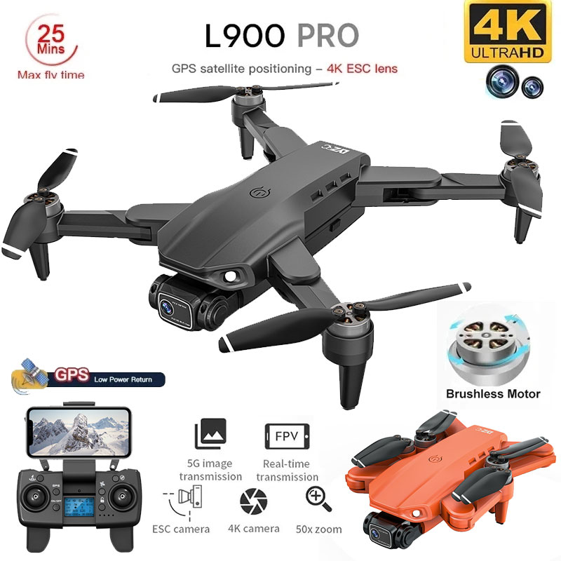 Drone Gimbal Brushless - L900 Pro GPS Drone 4K Professionelle