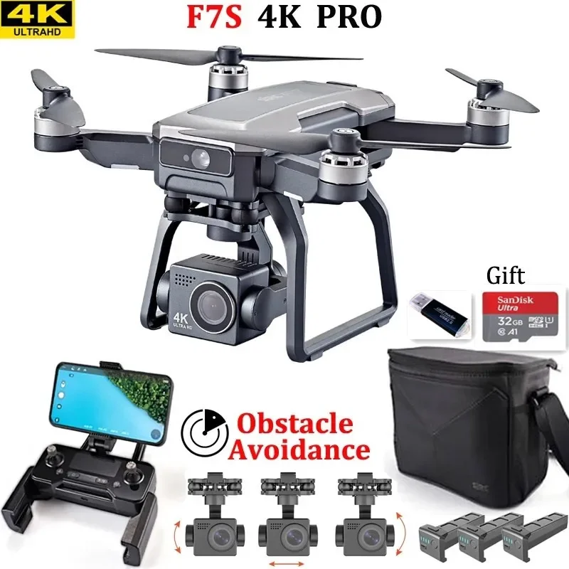 Drone Gimbal Brushless - SJRC F7s 4K PRO Drohne 4K