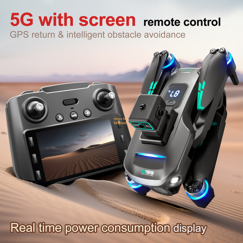 8K Dual Kamera 5G WIFI FPV Fer – Drone Gimbal Brushless Bewertung und Preis