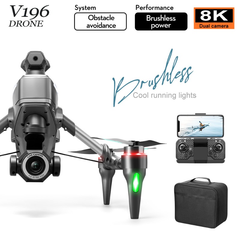 2025 V196 Automatische Hindern – Drone Gimbal 2 Axis Bewertung und Preis