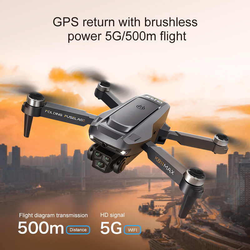 K811MAX Quadrocopter-Drohne: B – Drone Gimbal Brushless Bewertung und Preis